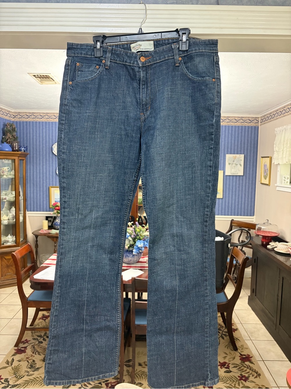 Levi's Men's Bootcut Jeans in Dark Indigo